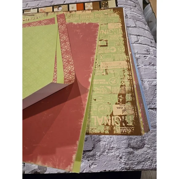 Scrapbooking Journaling Paper Lot, Random, 40+ Pieces, New (101-4) - Picture 7 of 11